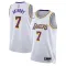 Nike Los Angeles Lakers Carmelo Anthony 7 Miesten Pelipaita Association Edition Swingman Valkoinen