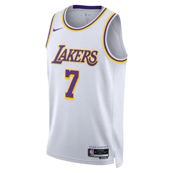 Nike Los Angeles Lakers Carmelo Anthony 7 Miesten Pelipaita Association Edition Swingman Valkoinen