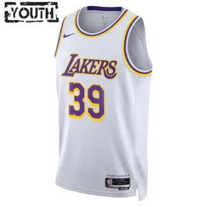Nike Los Angeles Lakers Dwight Howard 39 Lasten Pelipaita Association Edition Swingman Valkoinen