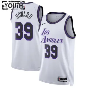 Nike Los Angeles Lakers Dwight Howard 39 Lasten Pelipaita City Edition 2022-23 Swingman Valkoinen Nike Los Angeles Lakers Dwight Howard 39 Lasten Pelipaita City Edition 2022-23 Swingman Valkoinen