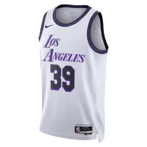Nike Los Angeles Lakers Dwight Howard 39 Miesten Pelipaita City Edition 2022-23 Swingman Valkoinen