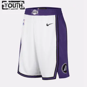 Nike Los Angeles Lakers Lasten Shortsit City Edition 2022-23 Swingman Nike Los Angeles Lakers Lasten Shortsit City Edition 2022-23 Swingman