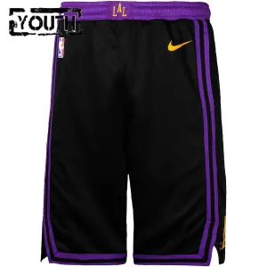Nike Los Angeles Lakers Lasten Shortsit City Edition 2023-24 Swingman