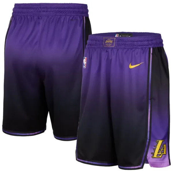 Nike Los Angeles Lakers Miesten Shortsit City Edition 2024-25 Swingman Nike Los Angeles Lakers Miesten Shortsit City Edition 2024-25 Swingman