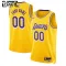 Nike Los Angeles Lakers Personoitava Lasten Pelipaita Icon Edition Swingman Keltainen