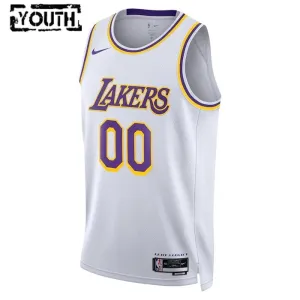 Nike Los Angeles Lakers Personoitava Lasten Pelipaita Icon Edition Swingman Valkoinen