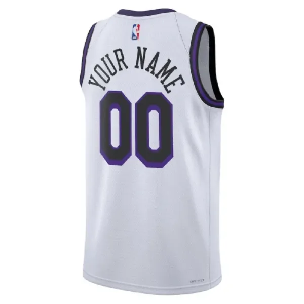 Nike Los Angeles Lakers Personoitava Miesten Pelipaita City Edition 2022-23 Swingman Valkoinen