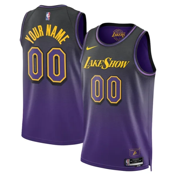 Nike Los Angeles Lakers Personoitava Miesten Pelipaita City Edition 2024-25 Swingman Violetti Nike Los Angeles Lakers Personoitava Miesten Pelipaita City Edition 2024-25 Swingman Violetti