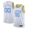 Nike Los Angeles Lakers Personoitava Miesten Pelipaita Classic Edition 2022-23 Swingman Valkoinen