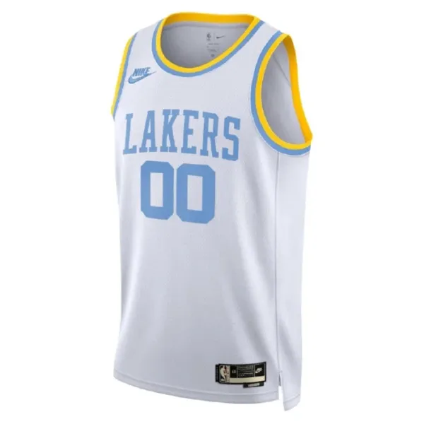 Nike Los Angeles Lakers Personoitava Miesten Pelipaita Classic Edition 2022-23 Swingman Valkoinen