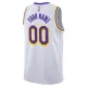 Nike Los Angeles Lakers Personoitava Miesten Pelipaita Icon Edition Swingman Valkoinen