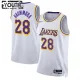 Nike Los Angeles Lakers Rui Hachimura 28 Lasten Pelipaita Association Edition Swingman Valkoinen Nike Los Angeles Lakers Rui Hachimura 28 Lasten Pelipaita Association Edition Swingman Valkoinen