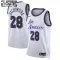 Nike Los Angeles Lakers Rui Hachimura 28 Lasten Pelipaita City Edition 2022-23 Swingman Valkoinen