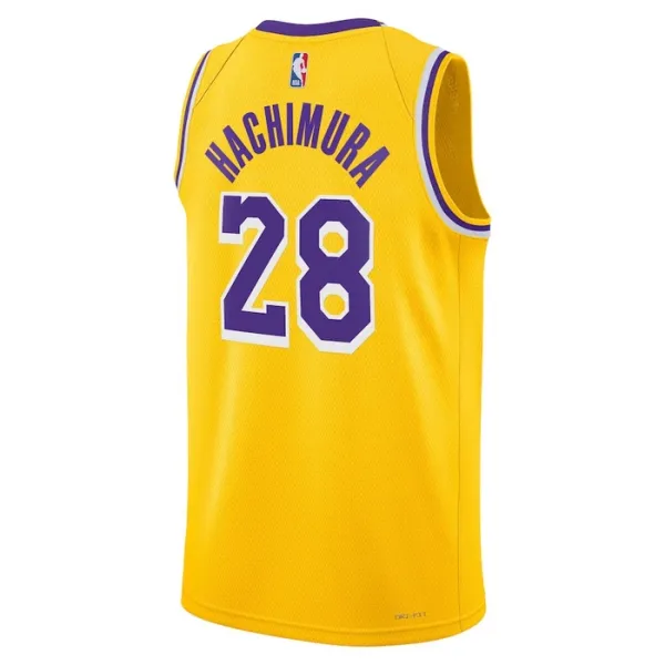 Nike Los Angeles Lakers Rui Hachimura 28 Miesten Pelipaita Icon Edition Swingman