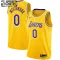 Nike Los Angeles Lakers Russell Westbrook 0 Lasten Pelipaita Icon Edition Swingman