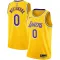 Nike Los Angeles Lakers Russell Westbrook 0 Miesten Pelipaita Icon Edition Swingman
