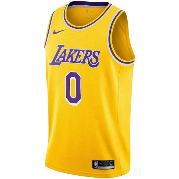Nike Los Angeles Lakers Russell Westbrook 0 Miesten Pelipaita Icon Edition Swingman