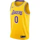 Nike Los Angeles Lakers Russell Westbrook 0 Miesten Pelipaita Icon Edition Swingman