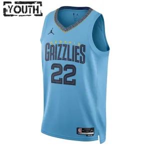 Memphis Grizzlies Jordan Light Desmond Bane 22 Lasten Pelipaita Statement Edition Swingman Sininen