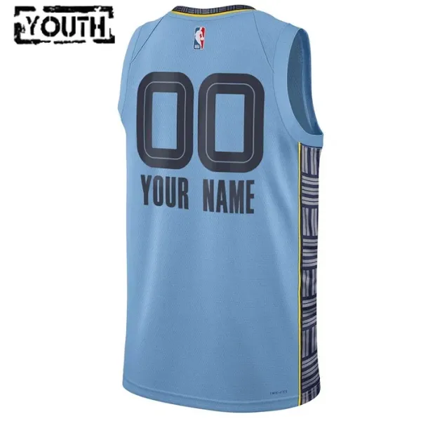 Memphis Grizzlies Jordan Personoitava Lasten Pelipaita Statement Edition Swingman Sininen