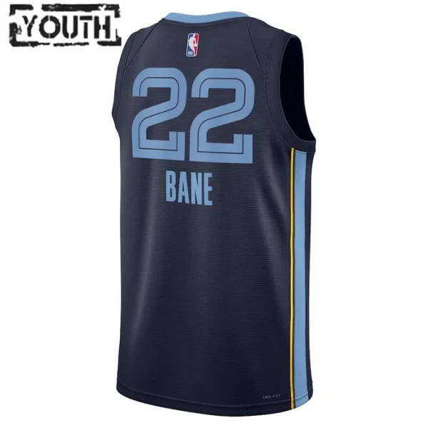 Nike Memphis Grizzlies Desmond Bane 22 Lasten Pelipaita Icon Edition Swingman Laivasto