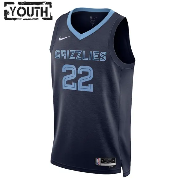 Nike Memphis Grizzlies Desmond Bane 22 Lasten Pelipaita Icon Edition Swingman Laivasto