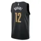 Nike Memphis Grizzlies Ja Morant Miesten Pelipaita City Edition 2023-24 Swingman Musta