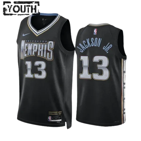 Nike Memphis Grizzlies Jaren Jackson JR 13 Lasten Pelipaita City Edition 2022-23 Swingman Musta Nike Memphis Grizzlies Jaren Jackson JR 13 Lasten Pelipaita City Edition 2022-23 Swingman Musta