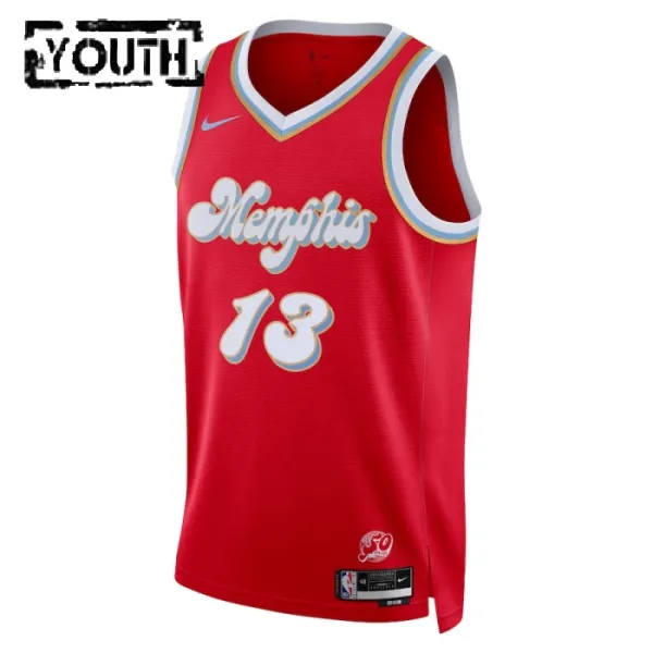Nike Memphis Grizzlies Jaren Jackson JR Lasten Pelipaita City Edition 2024-25 Swingman Punainen