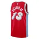 Nike Memphis Grizzlies Jaren Jackson JR Miesten Pelipaita City Edition 2024-25 Swingman Punainen