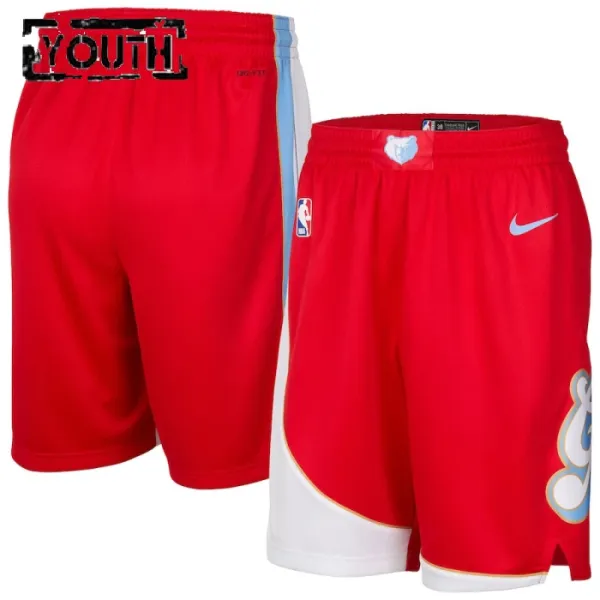 Nike Memphis Grizzlies Lasten Shortsit City Edition 2024-25 Swingman Nike Memphis Grizzlies Lasten Shortsit City Edition 2024-25 Swingman