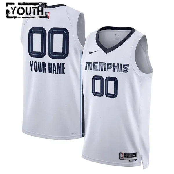 Nike Memphis Grizzlies Personoitava Lasten Pelipaita Association Edition Swingman Valkoinen Nike Memphis Grizzlies Personoitava Lasten Pelipaita Association Edition Swingman Valkoinen