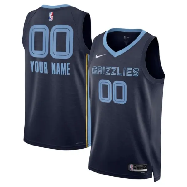 Nike Memphis Grizzlies Personoitava Miesten Pelipaita Icon Edition Swingman Laivasto Nike Memphis Grizzlies Personoitava Miesten Pelipaita Icon Edition Swingman Laivasto