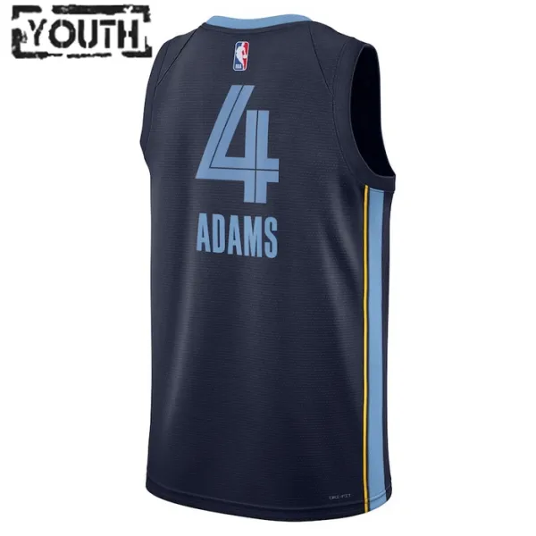 Nike Memphis Grizzlies Steven Adams 4 Lasten Pelipaita Icon Edition Swingman Laivasto