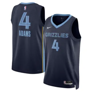 Nike Memphis Grizzlies Steven Adams 4 Miesten Pelipaita Icon Edition Swingman Laivasto