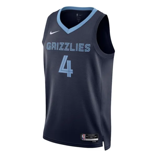 Nike Memphis Grizzlies Steven Adams 4 Miesten Pelipaita Icon Edition Swingman Laivasto