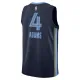 Nike Memphis Grizzlies Steven Adams 4 Miesten Pelipaita Icon Edition Swingman Laivasto