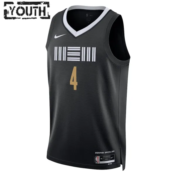 Nike Memphis Grizzlies Steven Adams Lasten Pelipaita City Edition 2023-24 Swingman Musta