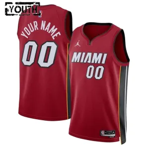 Miami Heat Jordan Personoitava Lasten Pelipaita Statement Edition Swingman Punainen