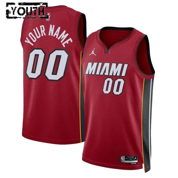 Miami Heat Jordan Personoitava Lasten Pelipaita Statement Edition Swingman Punainen Miami Heat Jordan Personoitava Lasten Pelipaita Statement Edition Swingman Punainen