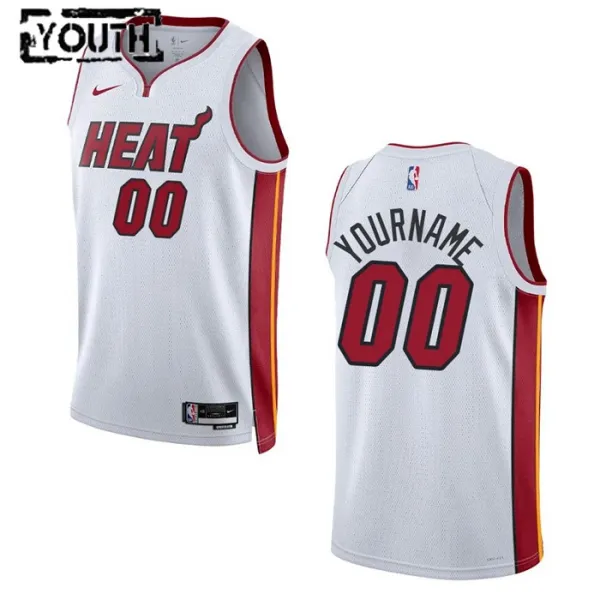 Miami Heat White Personoitava Lasten Pelipaita Association Edition 2023-24 Swingman Miami Heat White Personoitava Lasten Pelipaita Association Edition 2023-24 Swingman