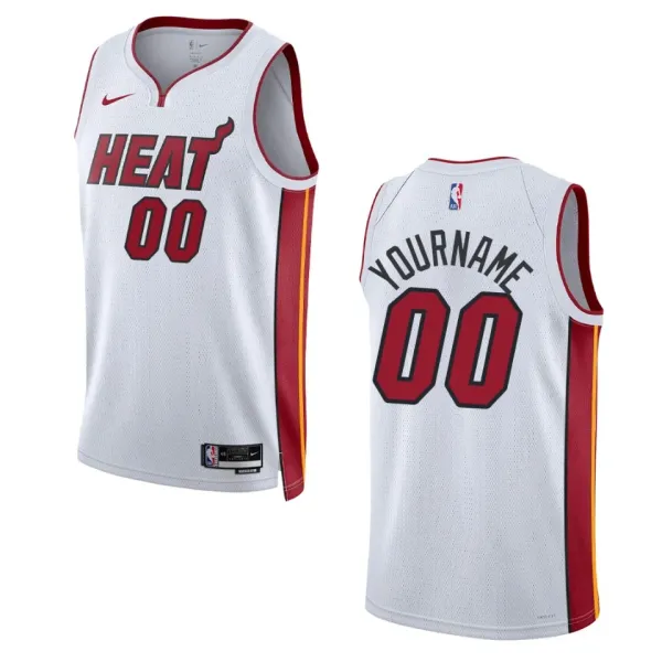 Miami Heat White Personoitava Miesten Pelipaita Association Edition 2023-24 Swingman Miami Heat White Personoitava Miesten Pelipaita Association Edition 2023-24 Swingman