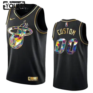 Nike Miami Heat Diamond Edition Personoitava Lasten Pelipaita Swingman Musta Nike Miami Heat Diamond Edition Personoitava Lasten Pelipaita Swingman Musta