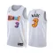 Nike Miami Heat Dwyane Wade 3 Miesten Pelipaita City Edition 2022-23 Swingman Valkoinen