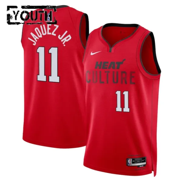Nike Miami Heat Jaime Jaquez JR Lasten Pelipaita City Edition 2024-25 Swingman Punainen Nike Miami Heat Jaime Jaquez JR Lasten Pelipaita City Edition 2024-25 Swingman Punainen