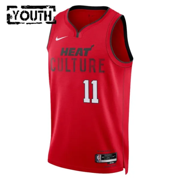 Nike Miami Heat Jaime Jaquez JR Lasten Pelipaita City Edition 2024-25 Swingman Punainen