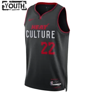 Nike Miami Heat Jimmy Butler Lasten Pelipaita City Edition 2023-24 Swingman Musta