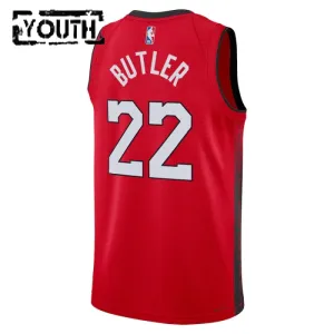 Nike Miami Heat Jimmy Butler Lasten Pelipaita City Edition 2024-25 Swingman Punainen