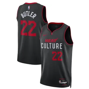 Nike Miami Heat Jimmy Butler Miesten Pelipaita City Edition 2023-24 Swingman Musta