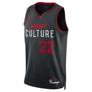 Nike Miami Heat Jimmy Butler Miesten Pelipaita City Edition 2023-24 Swingman Musta